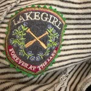 Lakegirl Striped Sweater - Black and White